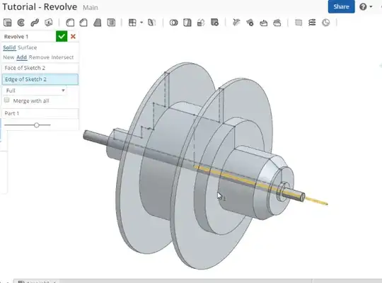 sketch after revolve