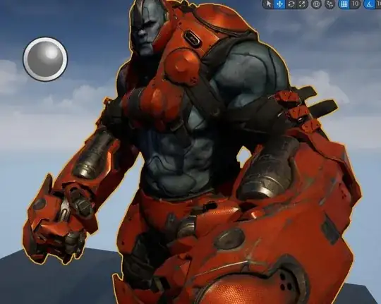 Screenshot of a 3D model in Unreal Engine Screenshot of a 3D model in Unreal Engine