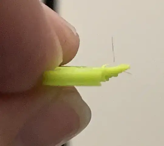 Excess material on joints#1