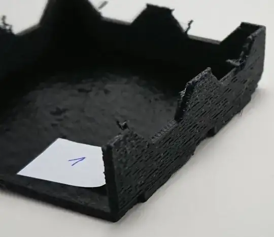 stackable tray, wall detail, 105% default extrusion width, 50 mm/s