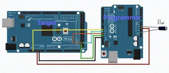 Uno as ISP programming Mega Uno as ISP programming Mega