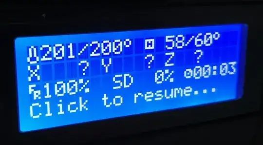 "Click to resume..." error message