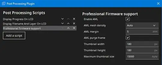 Cura Post Processing Plugin - Professional Firmware Support