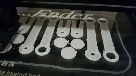 3D printing problem stringing