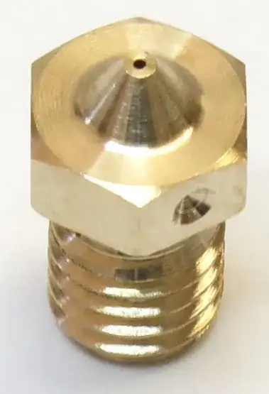 Top view of a nozzle Nozzle