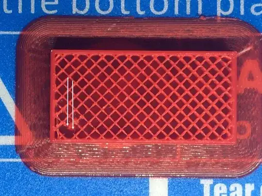 Front left infill corner won't bite