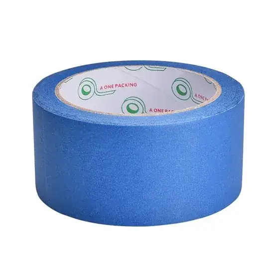 Blue painters tape