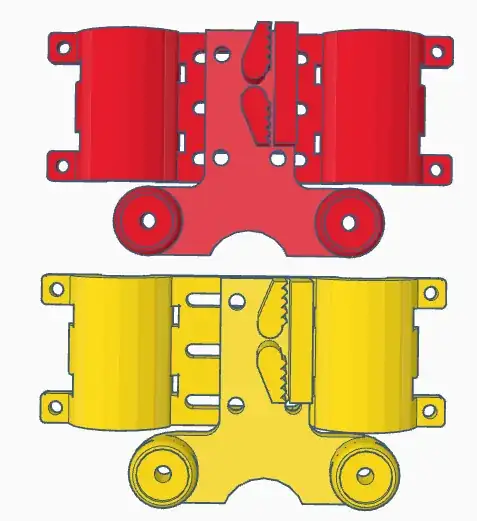 Image of centered slider (in red) and (slightly) translated slider (in yellow) Image of centered slider (in red) and (slightly) translated slider (in yellow)