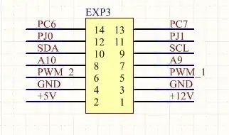 RUMBA EXP3 pinout