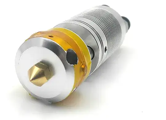 Zonestar M3 mixing color hotend front view