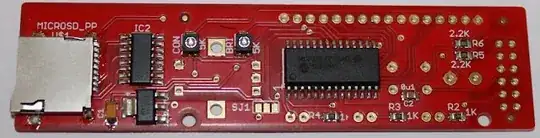 Photo of PCB Photo of PCB