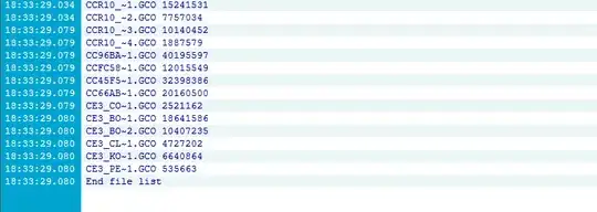 Repetier Host Log snipped - very detailed