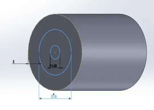 Screenshot of a model for a pressure resistant