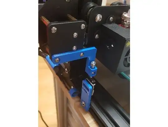 CR-10 adjustable Z endstop height