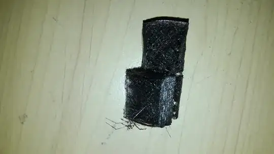 Second example of poorly printed cube Second example of poorly printed cube