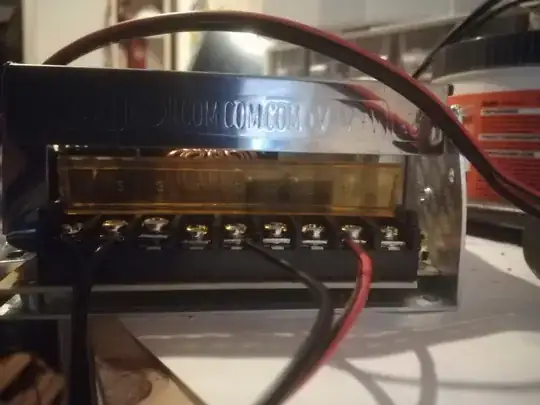 Power supply connections Power supply connections