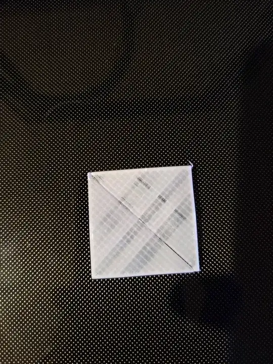 Another printed model with thinly printed areas Another printed model with thinly printed areas