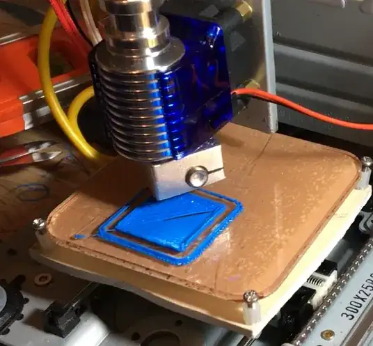 first layer of print