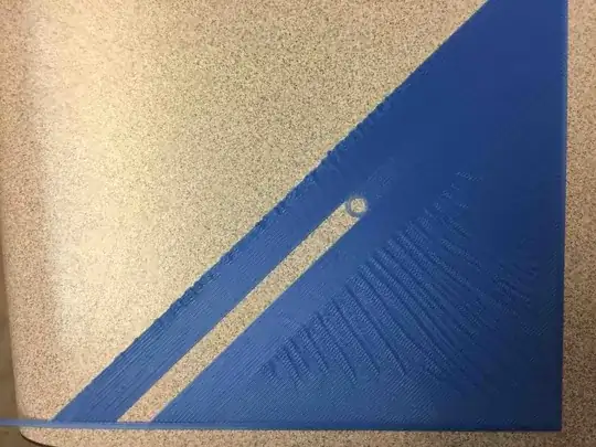 Ripples disappear when build plate is lowered 1/4 turn on the knobs Ripples disappear when build plate is lowered 1/4 turn on the knobs