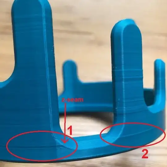 Image showing two areas: one with layer pushed in, and one with layer pushed out Image showing two areas: one with layer pushed in, and one with layer pushed out