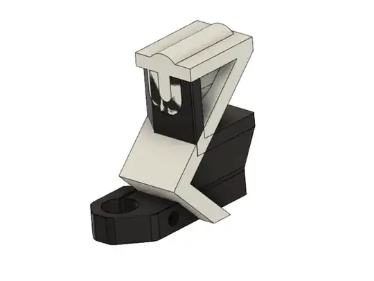 Hypercube Evolution Z rod bracket and bracket insert enter image description here