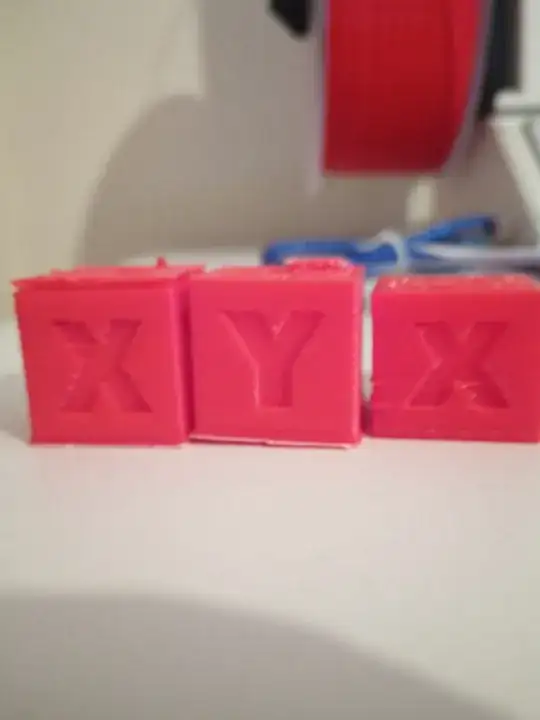 Layer was peeled of on previous prints Layer was peeled of on previous prints