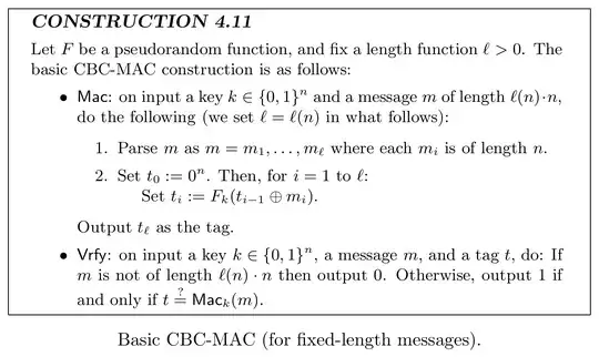 basic CBC-MAC