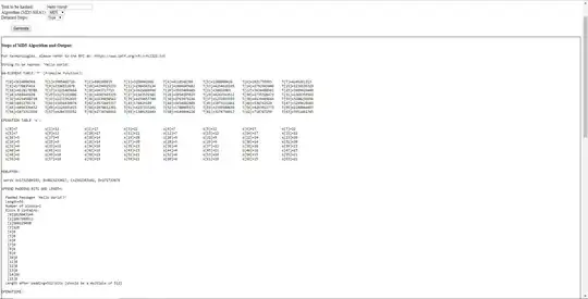The original message is 'Hello World!'
