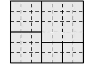 Tiling a 6 by 7 rectangle