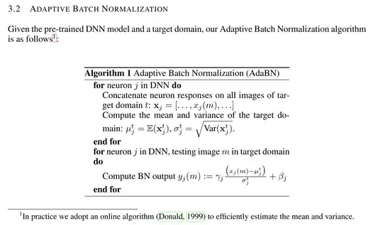 adaptive BatchNorm