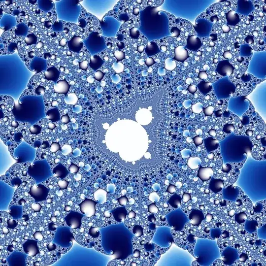 A part of the Mandelbrot set