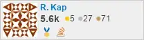 profile for R. Kap on Stack Exchange, a network of free, community-driven Q&A sites