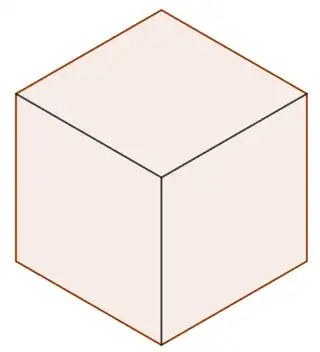 Hexagon Becomes Cube
