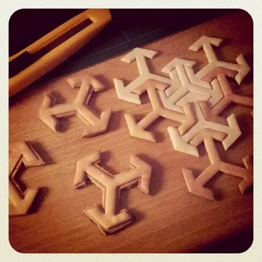 Tiles made with Sculpey medium