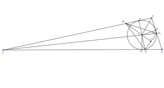 Angles in triangle ABC