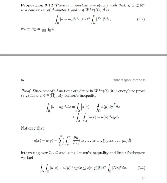 Poincaré on convex sets