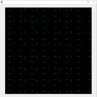example of vector field with bands of alternating vector feild directions