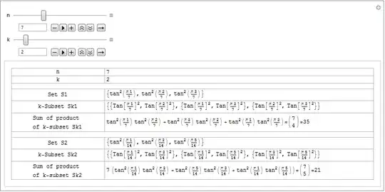 Tan binomial formulaes 2