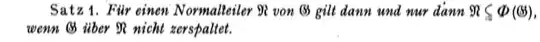 Satz 1
