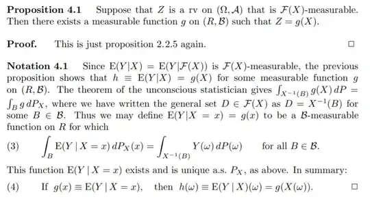 Shorack's Probability for Statisticians Notation 4.1