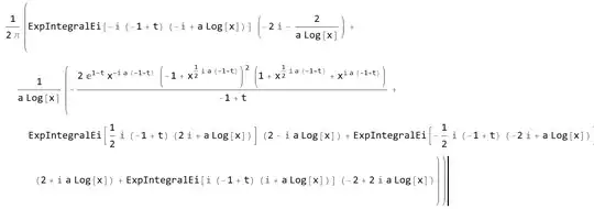 result of the integral