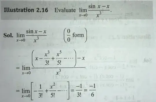 Here is the solution given in my book