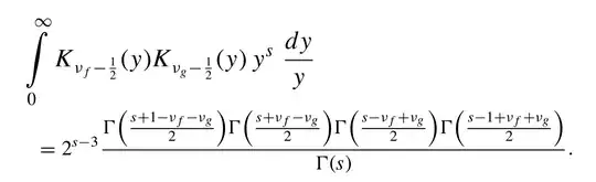 The Mellin transform of the product of two K Bessel functions