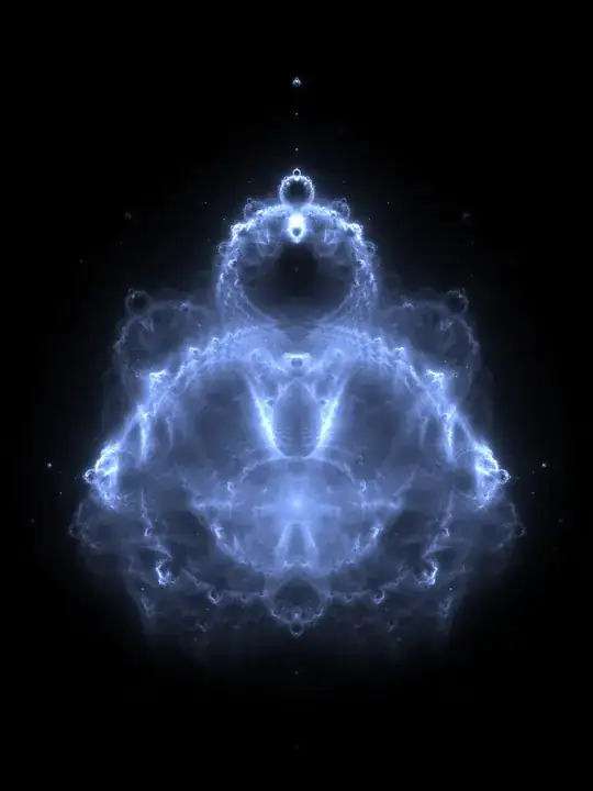 An example of the Buddhabrot