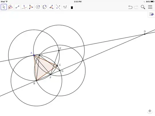 greatest triangle shares vertex with lesser angle