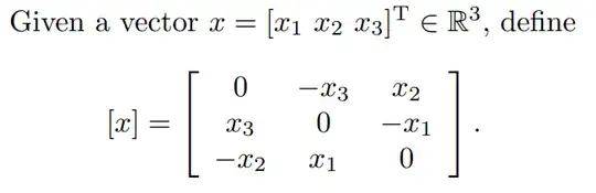Image of the bracket notation