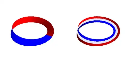 cut Möbius strip