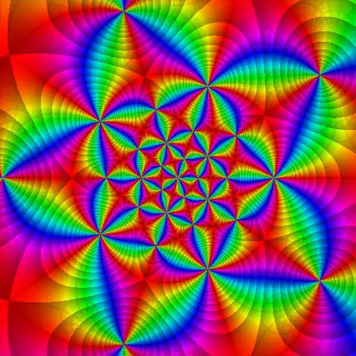 Icosahedrally symmetric rational function F_(5,3)