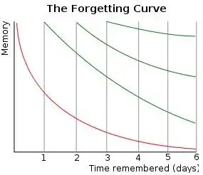 Forgetting curve