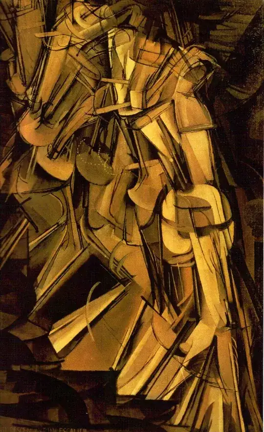 Duchamp: "Nude..."